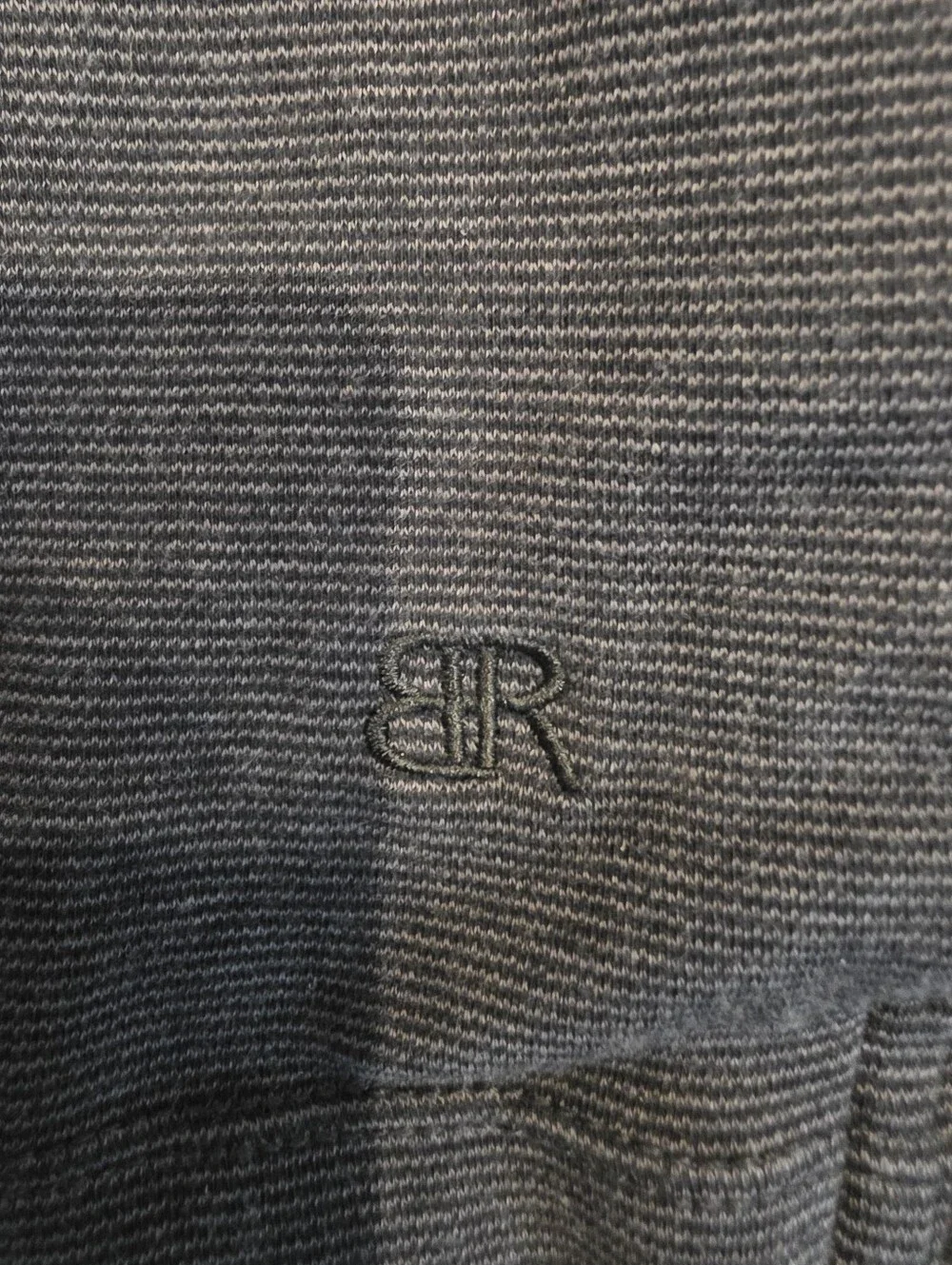 Banana Republic Black Short-Sleeve Polo M